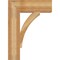 Ekena Millwork Thorton Block Rough Sawn Bracket, Western Red Cedar, 6"W x 22"D x 30"H BKT06X22X30THR05RWR - alternate 2